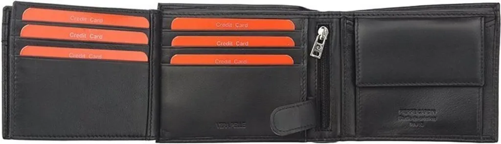 Portefeuille Pierre Cardin Cuir Véritable TILAK09 Multi-Rangements