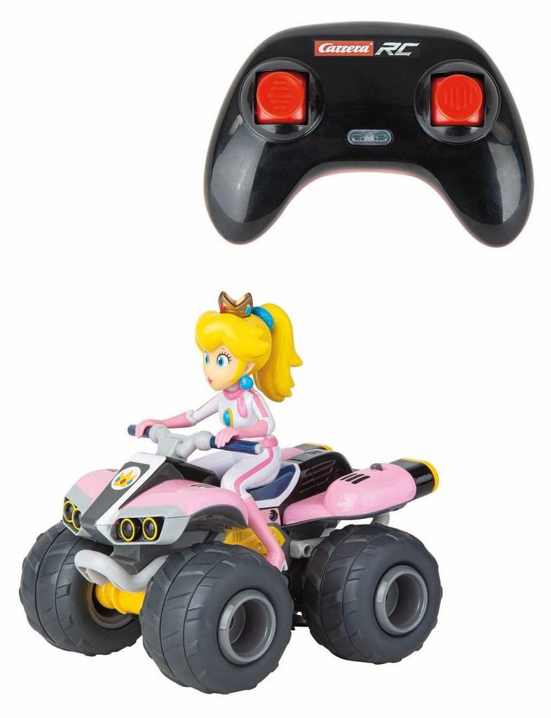 Carrera RC ferngesteuertes Auto Mario Kart Peach Quad 2,4GHz 19,5cm Spielzeug