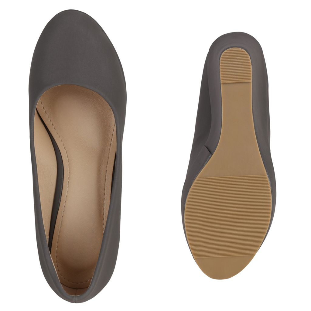 Mytrendshoe Damen Keilpumps Party Keilabsatz Pumps High Produktbild 3