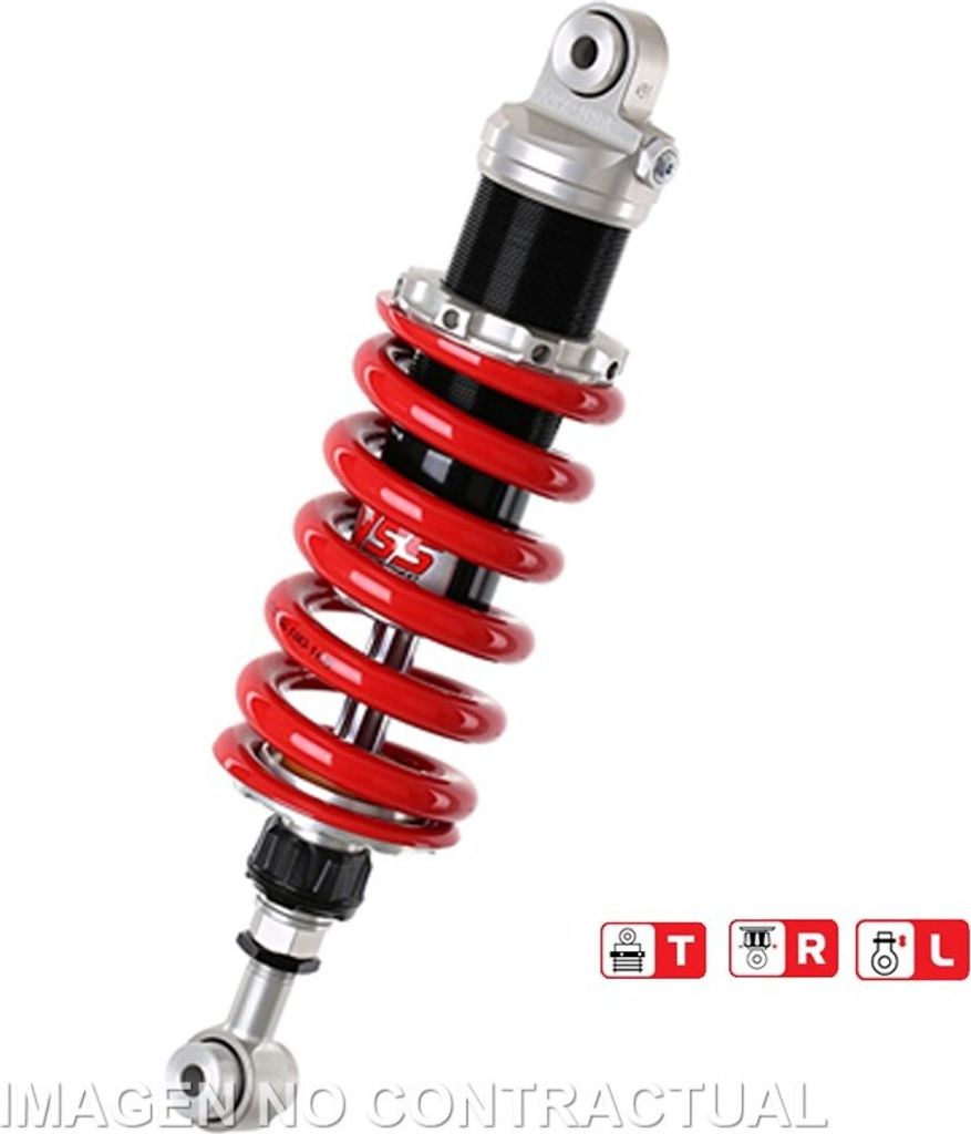 Federbein Z456-Serie Mono hinten passend für Honda VTR 1000 F Firestorm (97-06) MZ456-345TRL-07-85