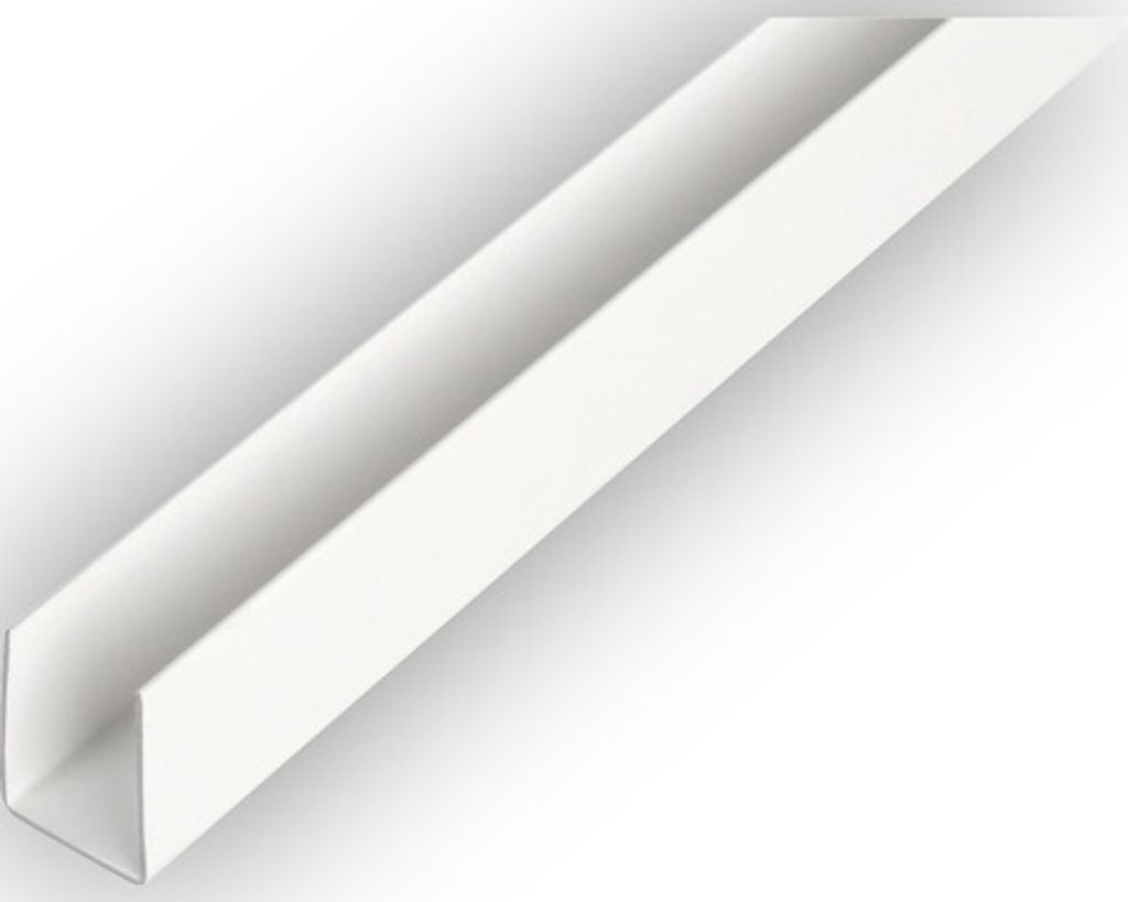 Profil Alberts® U, plastikowy, różne rozmiary Rozmiary-2 Zdjęcie produktu 