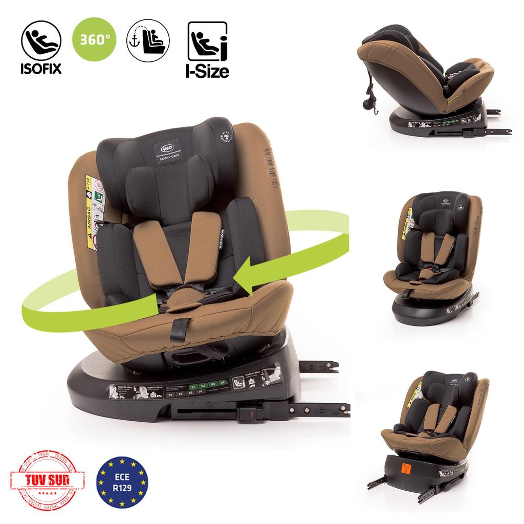 4BABY Kindersitz drehbar 360 ISOFIX Matt-Fix I-SIZE Produktbild 