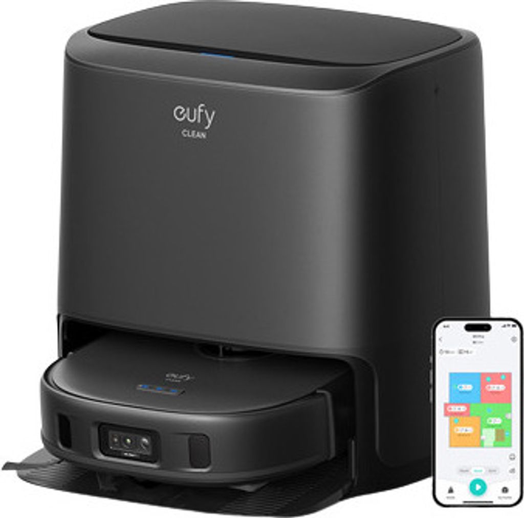eufy Clean X9 Pro mit automatischer Reinigungsstation Black