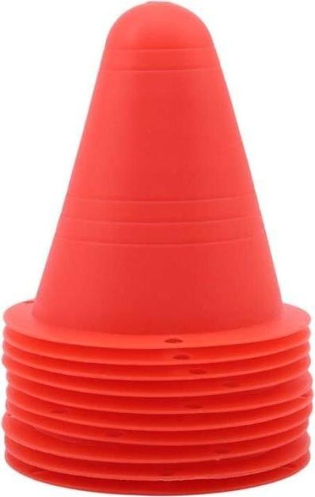 Skate-Marker – Rot – 10er-Pack – Sportunterricht – Fußball – Rugby