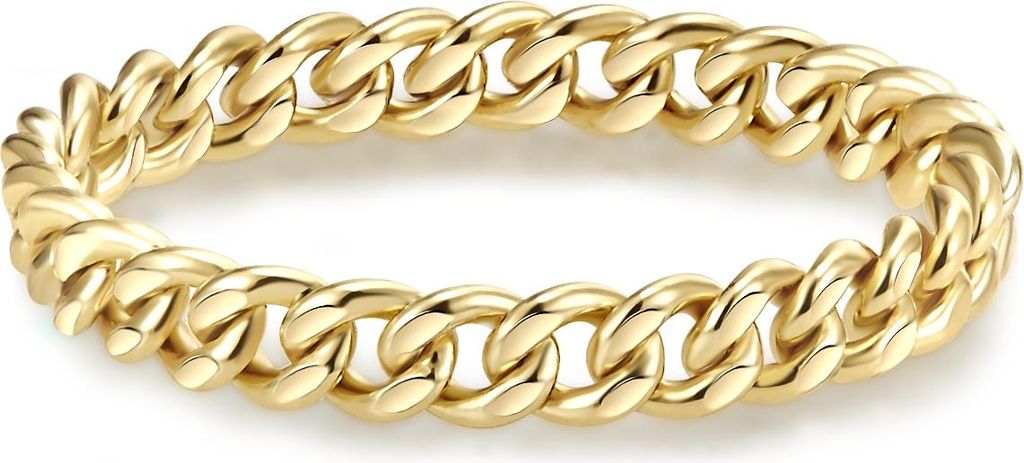 Ring Sterling Silber gelbgold 50