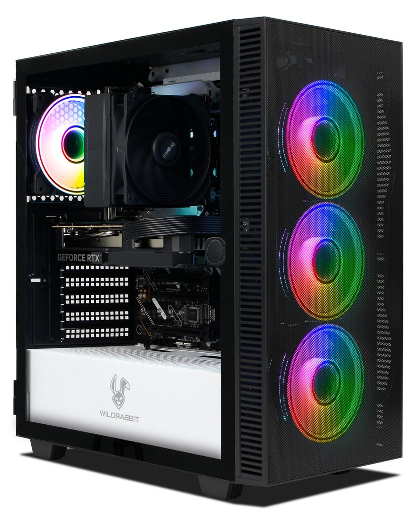 Ankermann WILDRABBIT X ASUS, Intel Core Ultra 7 265KF, Nvidia GeForce RTX 5060 Ti 16GB, 32GB DDR5 RAM, 1TB NVMe SSD, Windows 11, WLAN & Bluetooth