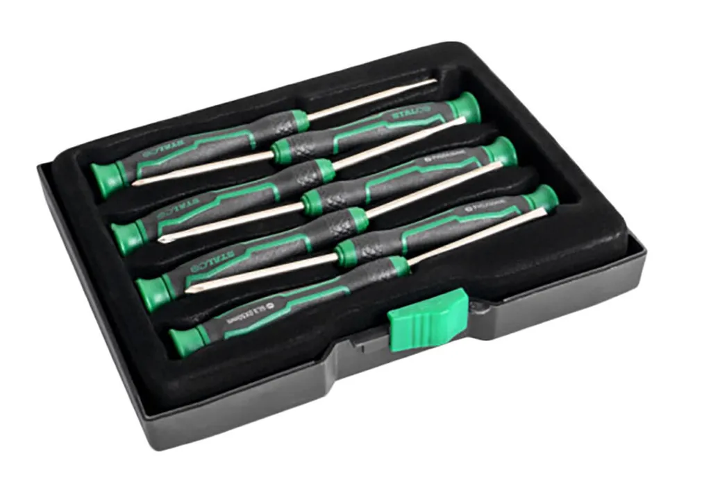 Passione e Precisione: Set 7 Cacciaviti STALCO per i Tuoi Hobby