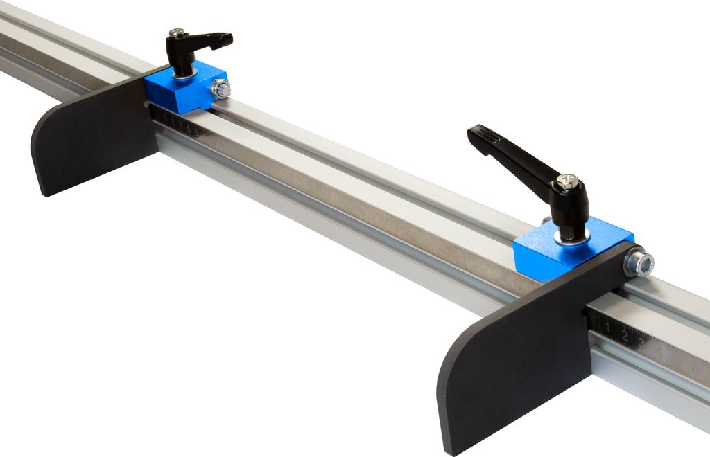 SCHMIDT systemprofile Längenanschlag C 1m-1m Mitte Aluminium Anschlag Profil