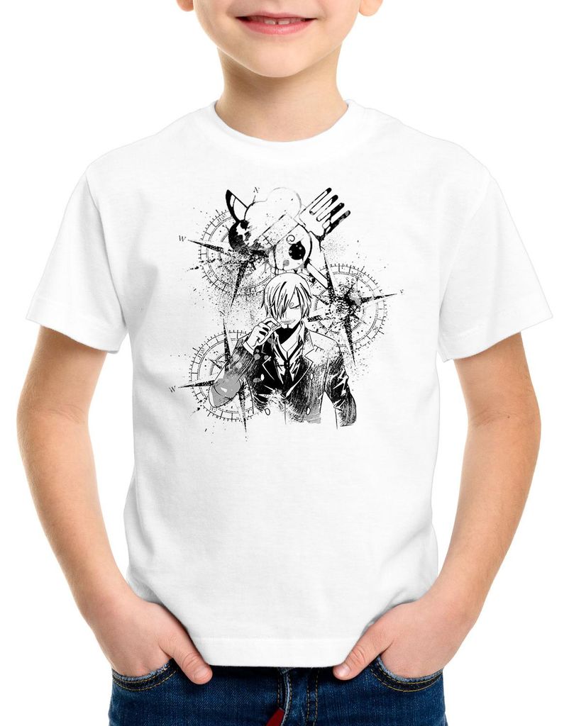 style3 Vinsmoke Sanji T-Shirt für Kinder