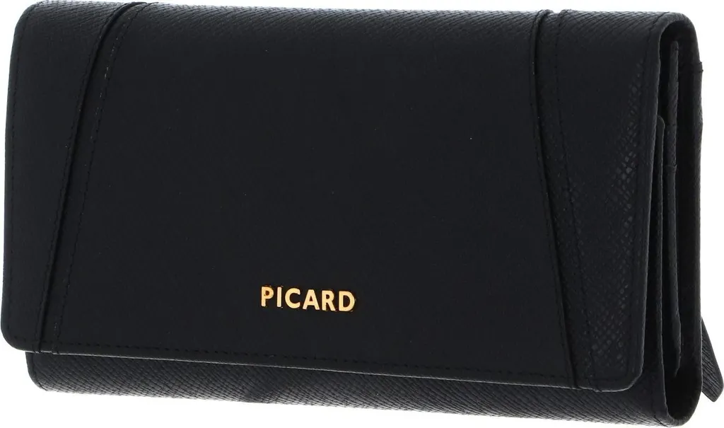 Porte-monnaie Picard Chic Way 1 noir : fini l'encombrement dans la poche