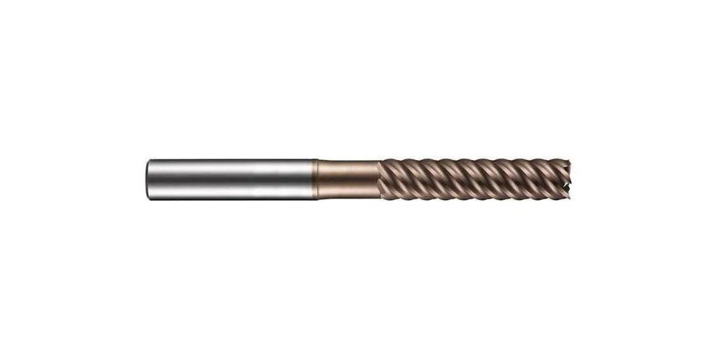 Fresa Cilindrica S526 8mm HM TiSiN per CNC - Alta Qualità Industriale