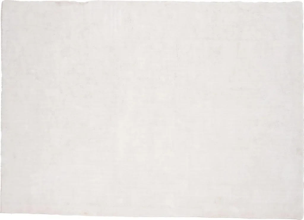 Tapis Blanc Undra 240x170 cm en Polyester : Anti-Tache et Facile à Laver