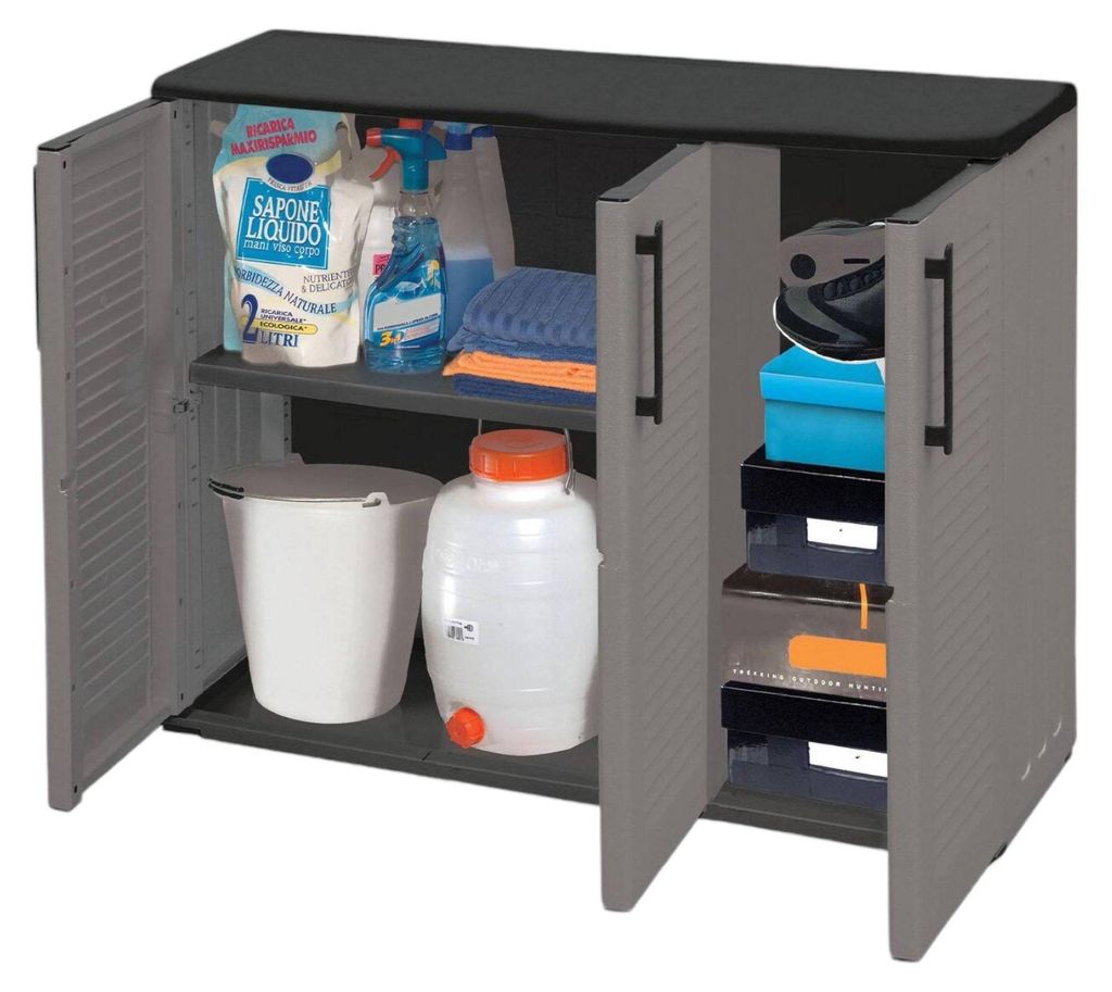 Darmellin Outdoor-Garderobe, Mehrzweck-Balkonschrank, Produktbild 