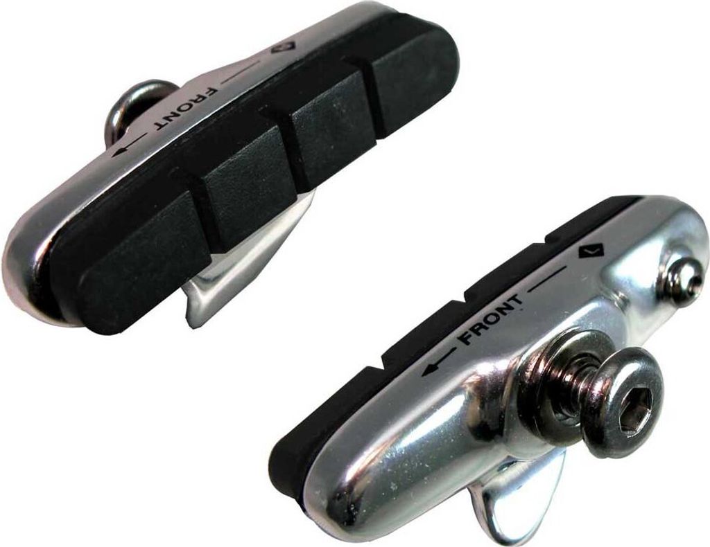 Sunrace Bsr90 55 Mm Komplette Felgenbremsbeläge Silber Silber One Size
