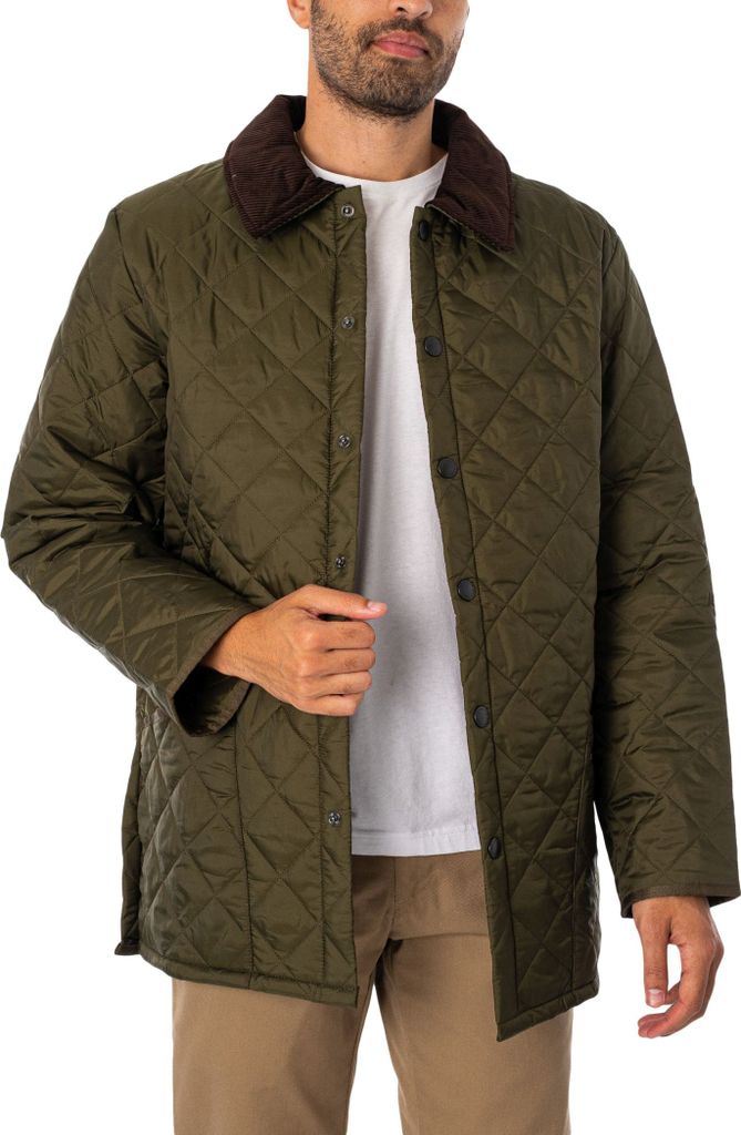 Barbour Steppjacke Liddesdale, Grün M Produktbild 2