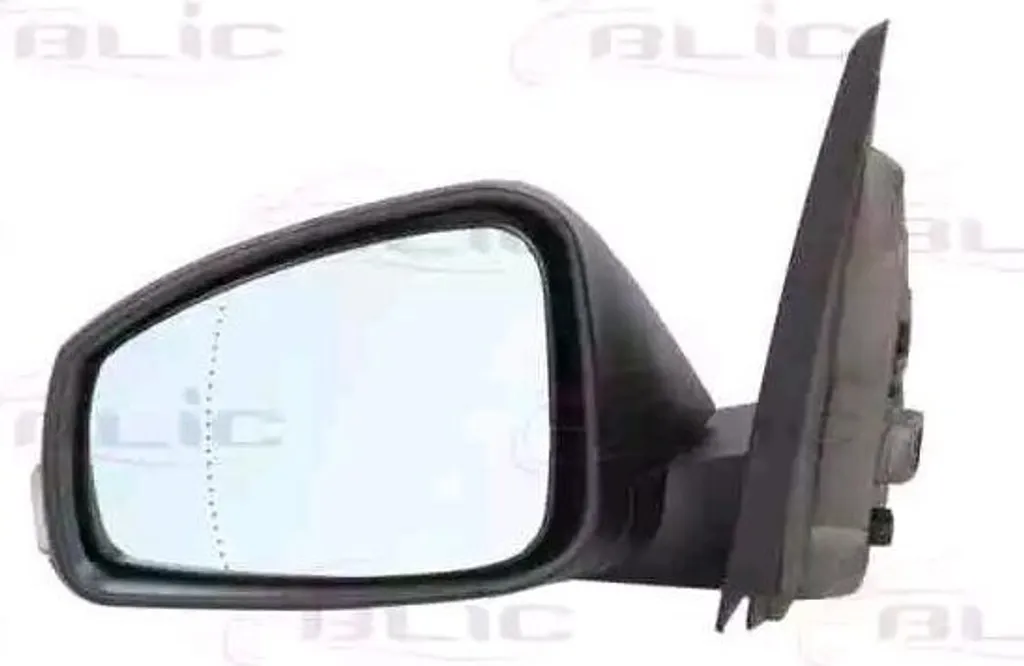 Rétroviseur extérieur gauche pour Renault Laguna III et II - Miroir complet