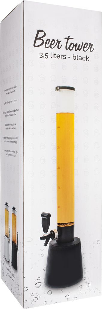 3,5L Biertower XXL mit Zapfhahn Biersäule Zapfsäule Produktbild 