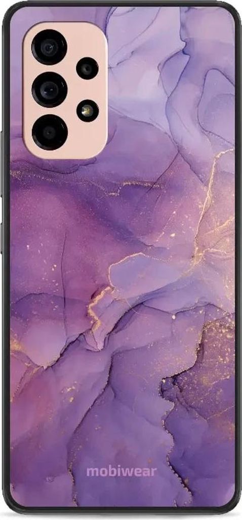 Handyhülle für Galaxy A53 5G, Mobiwear Glossy Case, Violett