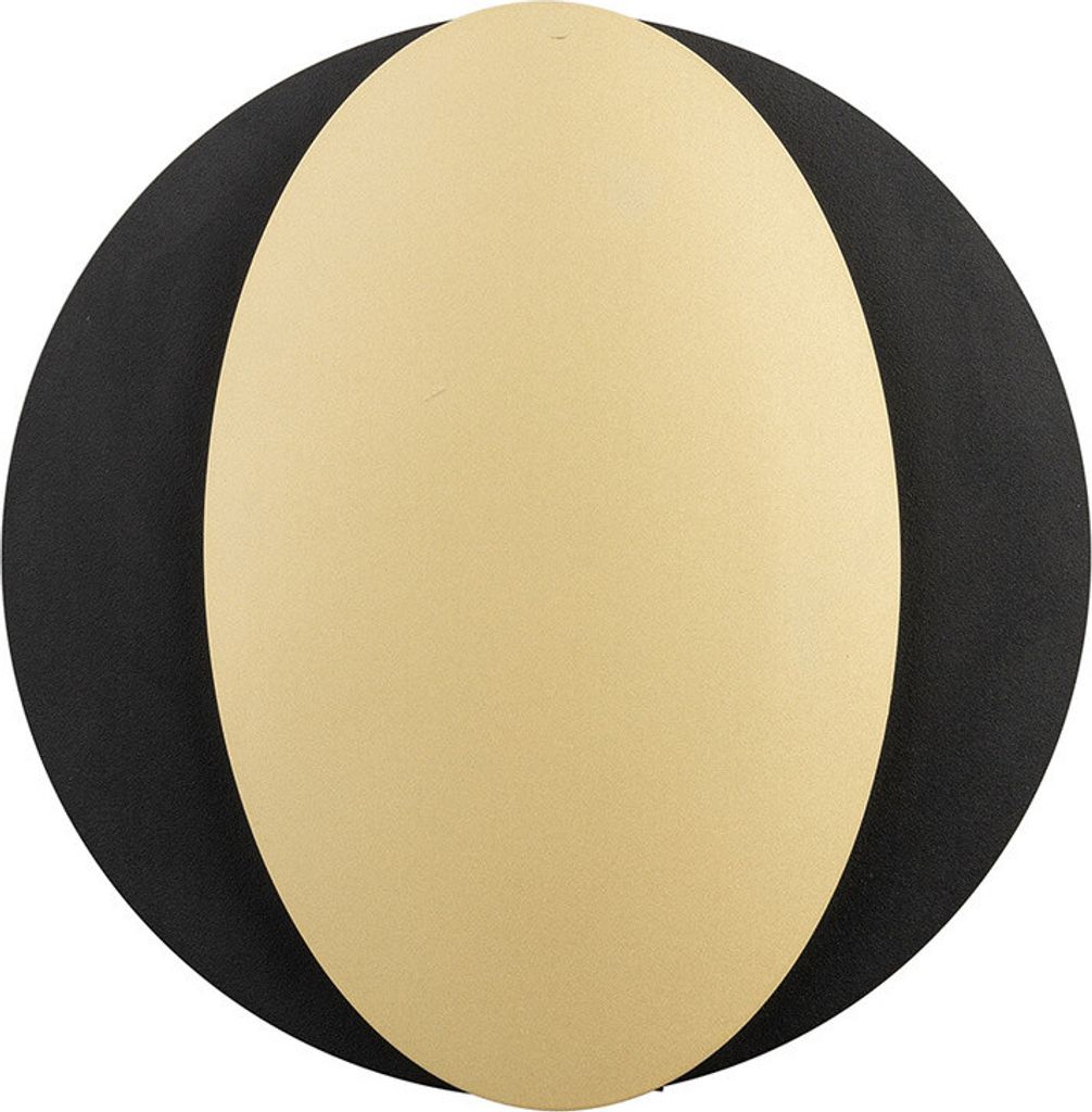 Kinkiet OVO czarno-złoty 2xG9x12W metal wym:26x26x5,5cm Zdjęcie produktu 