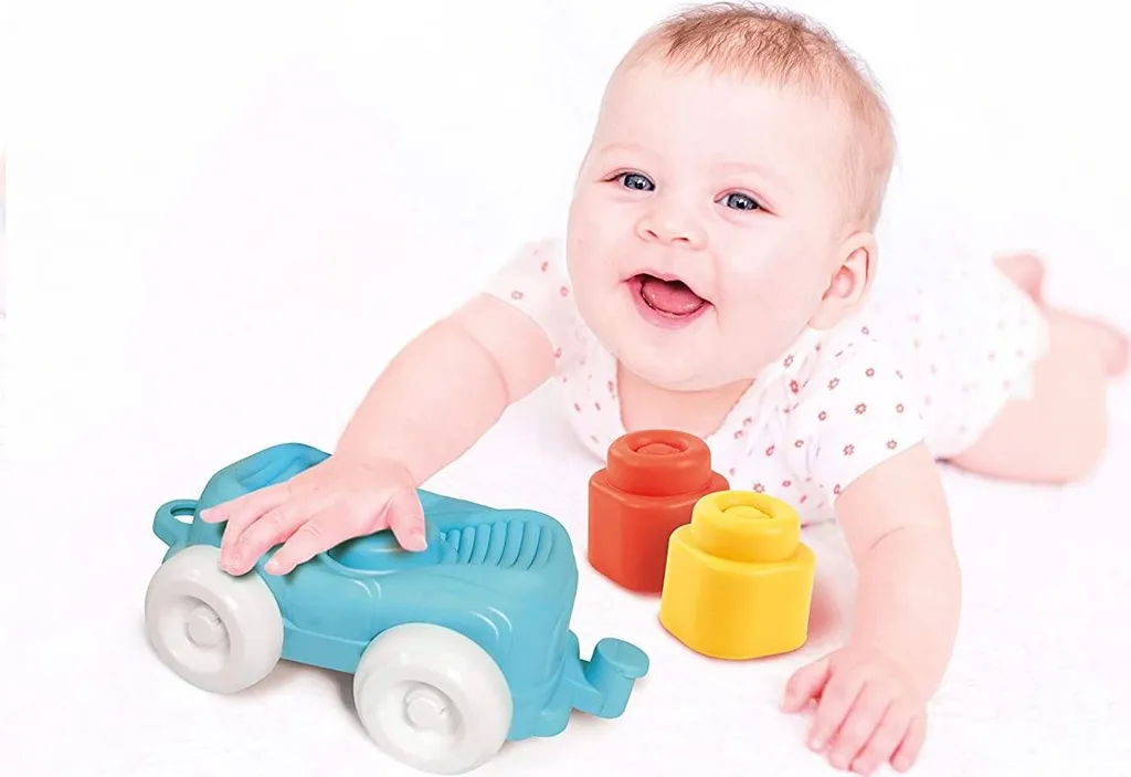Jouet de construction train Soft Clemmy Junior 12 pièces pour bébé - 23