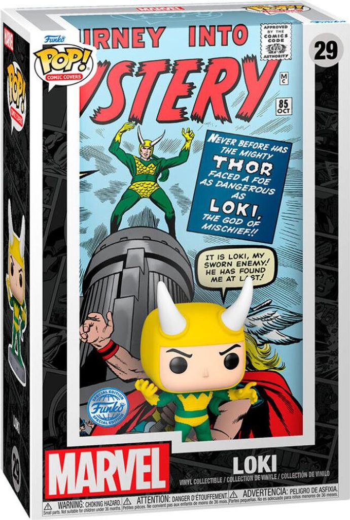POP Figur Comic Cover Marvel Loki Exklusiv