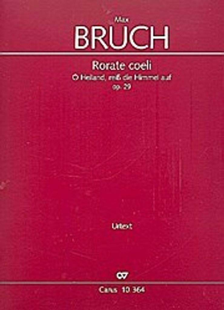 O Heiland reiß die Himmel auf op.29 :für gem Chor und Orchester