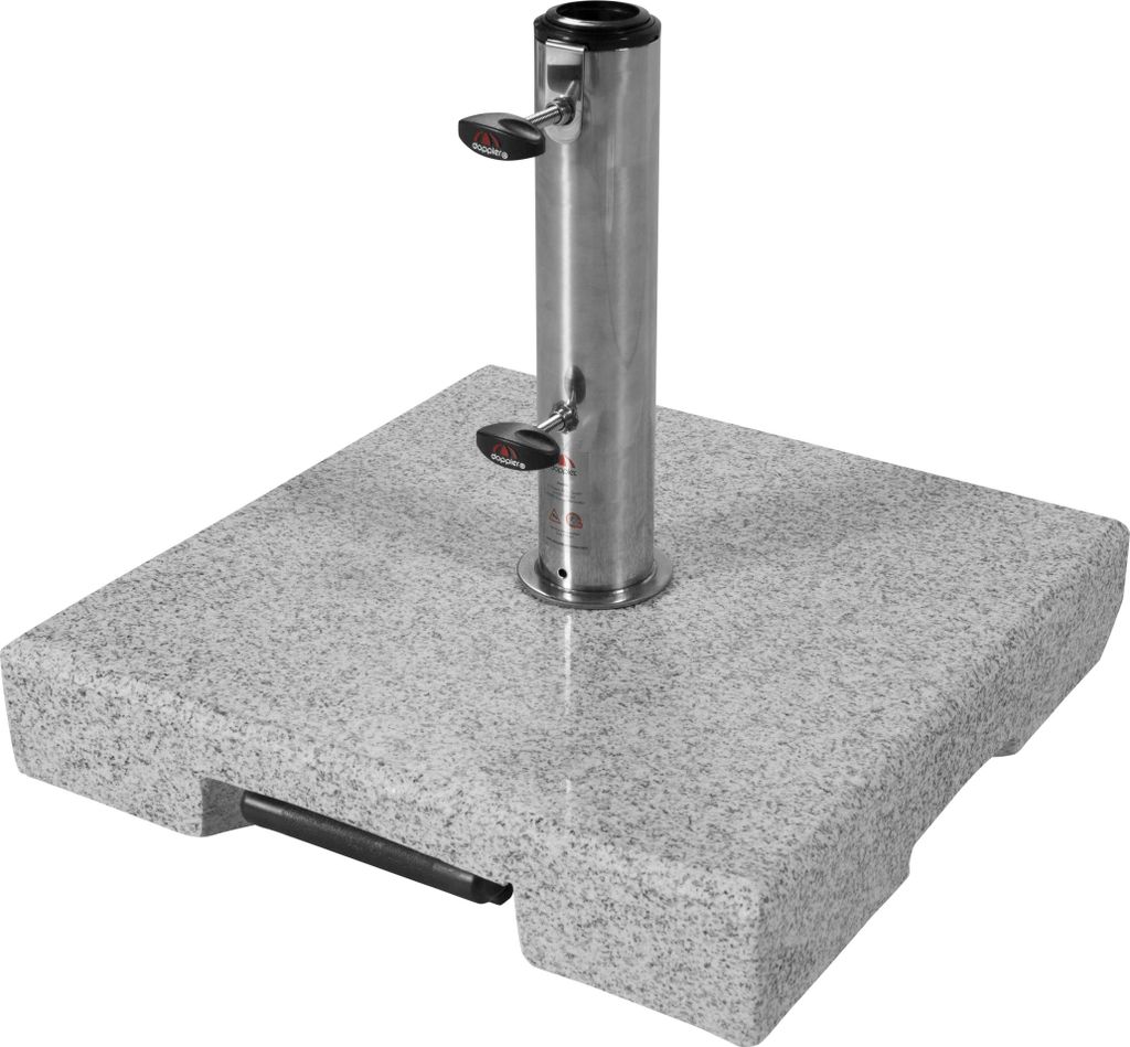 Stojan na slnečník do 250 cm žulový 45 x 45 x 8 cm Doppler Obrázok produktu 