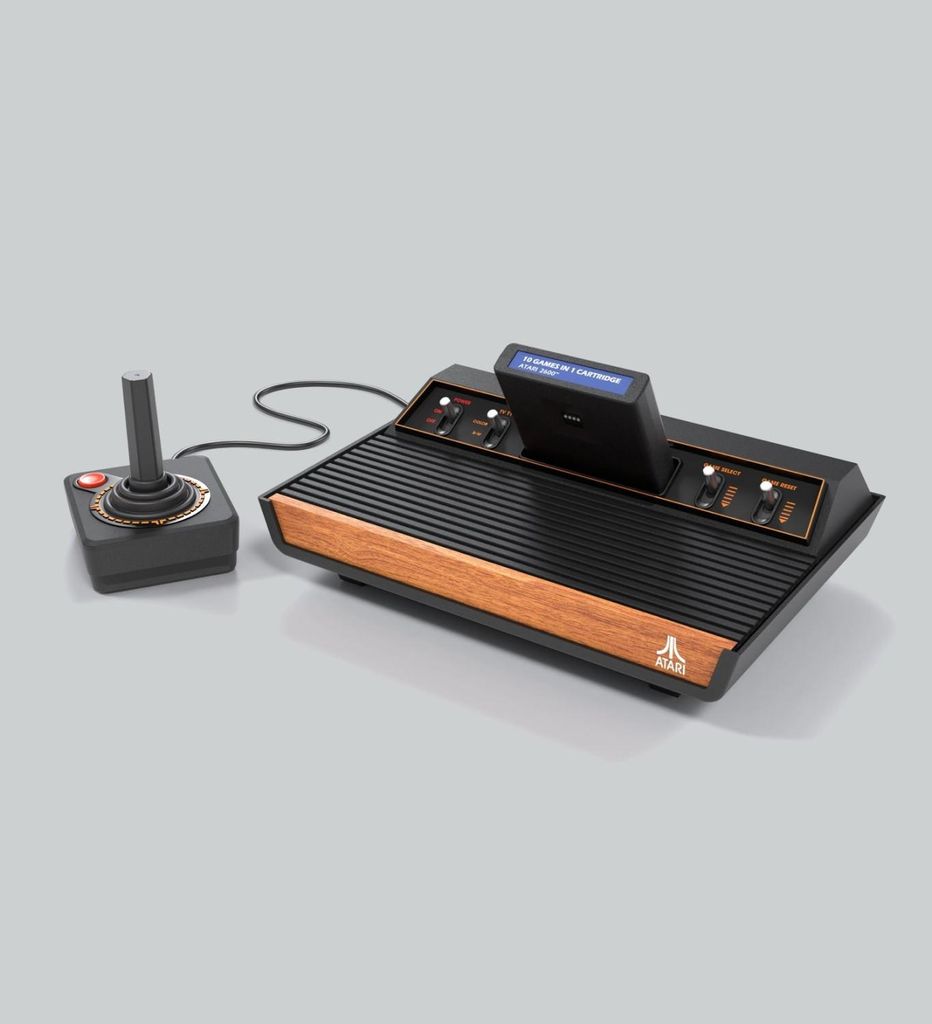ATARI 2600+ met controller en 10 spellen Productafbeelding 