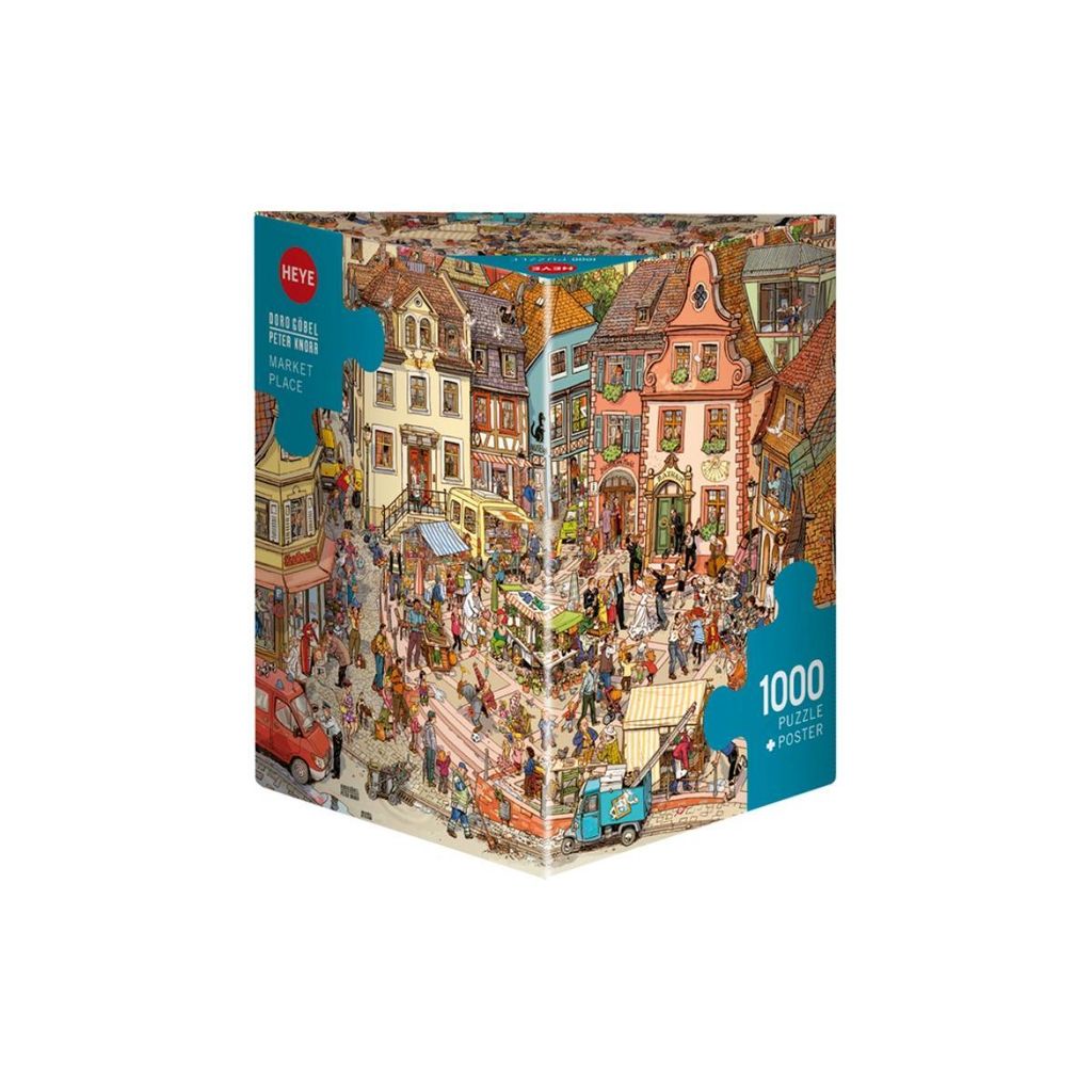 Heye - Triangolare - Market Place 1000 pezzi Immagine del prodotto 