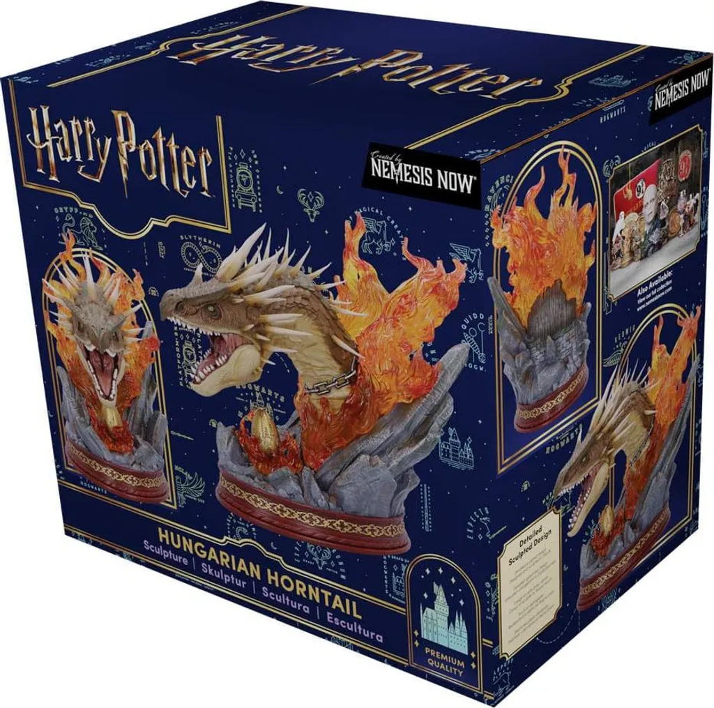Objet Déco Harry Potter Buste Dragon 30cm - Idée Cadeau Collectionneur