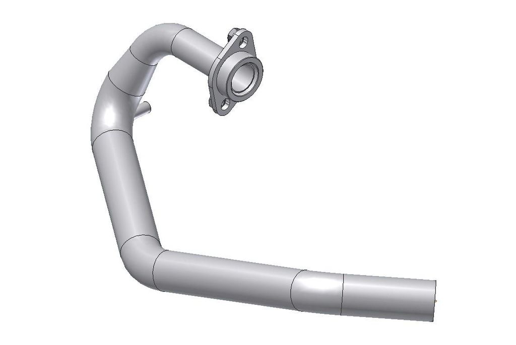 Rura demontażowa katalizatora MIVV do YAMAHA WR 125 R/X Zdjęcie produktu 
