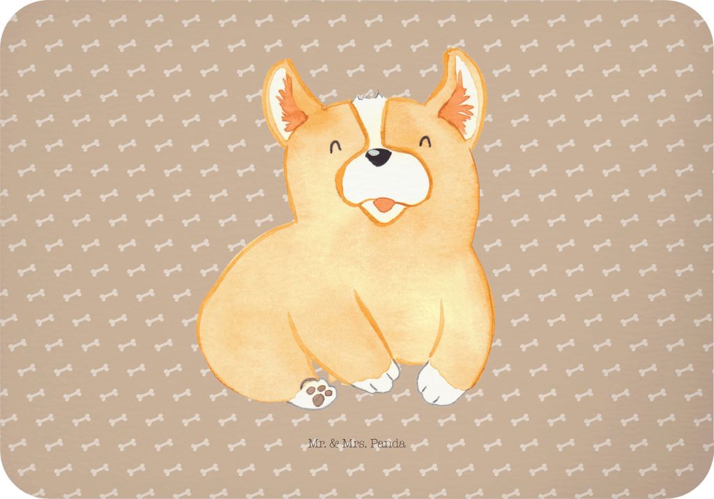 Mr. & Mrs. Panda magnet Corgie - Hundeglück - Geschenk, Notizhalter, Corgi, haftmagnet, Kühlschrankmagnet, Sprüche, Hund, Motivation, Süß, Bel...