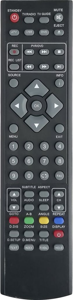 Ersatz Fernbedienung für Blaupunkt TV B26FA173FBKD | B32A122TC