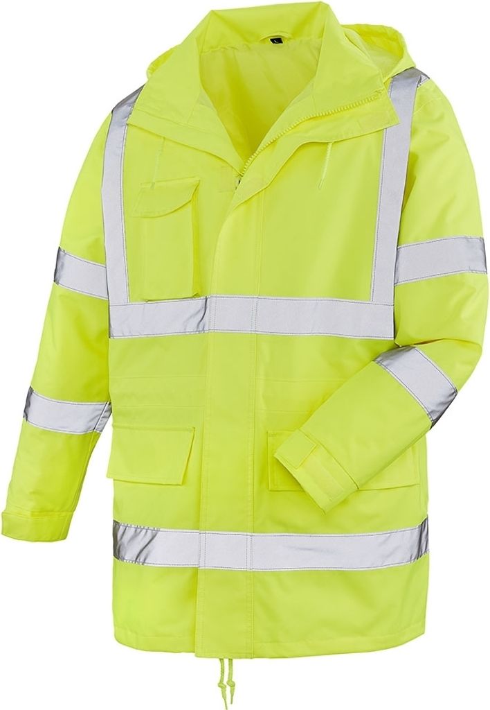 TEXXOR Warnschutz Regenjacke BARRIE Gr. S gelb