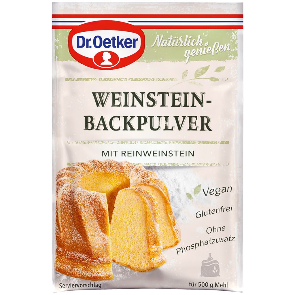 Oetker Weinstein-Backpulver 0,06 Kg