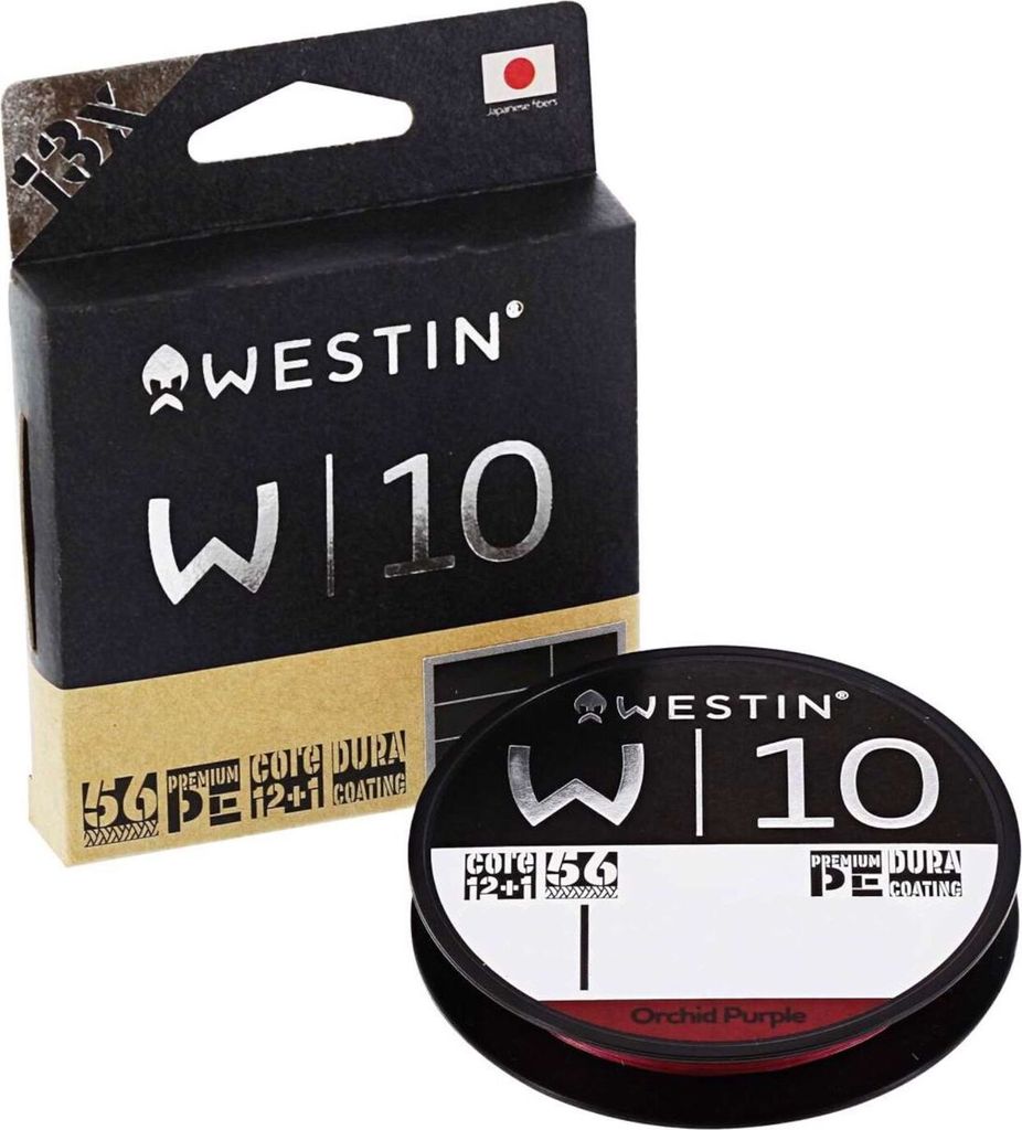 Westin W10 13 Braid Orchid Purple - 135m geflochtene Schnur, Durchmesser/Tragkraft:0.305mm / 28.9kg