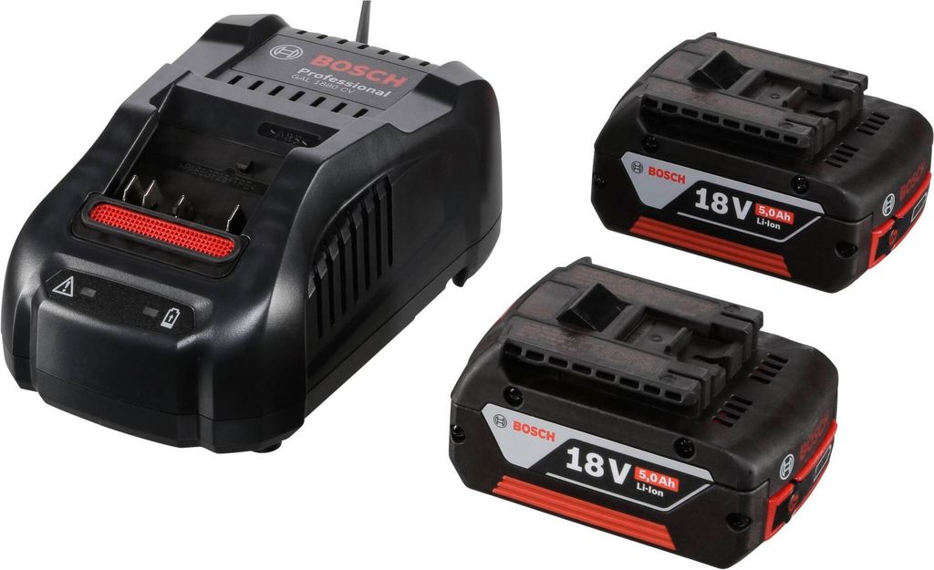 Bosch GAL 1880 CV Ladegerät + 2x GBA 18V 5,0 Ah Produktbild 9
