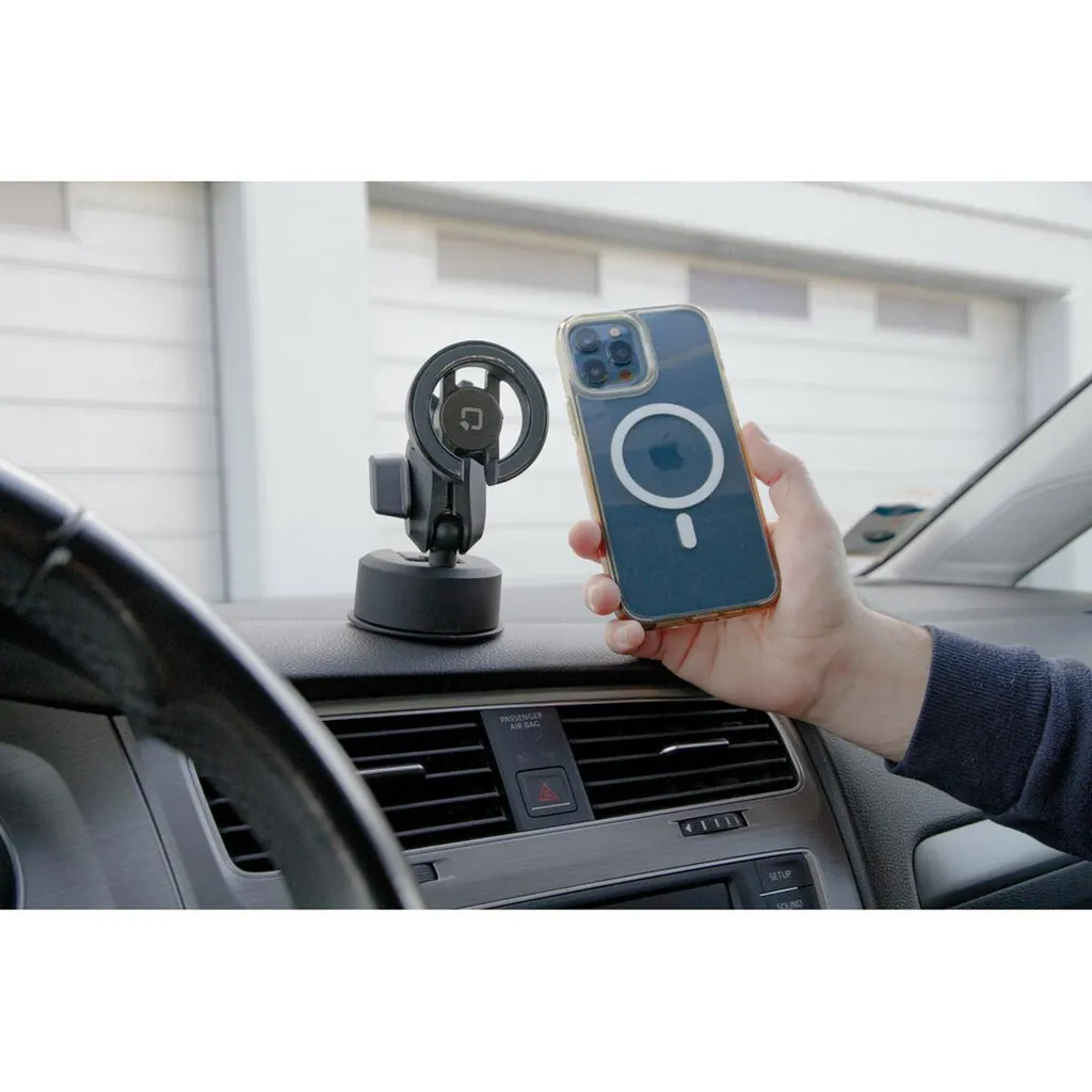 Optiline Mag Pro Orbit Support Téléphone Aimanté à Ventouse Adhésive