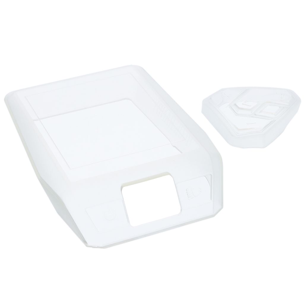 foto-kontor Displayschutz + Schutzhülle kompatibel mit Bosch Nyon 2 (BUI350) Steuereinheit und Display Cover Ebike Case Zubehör E-Bike Schutz Abd...
