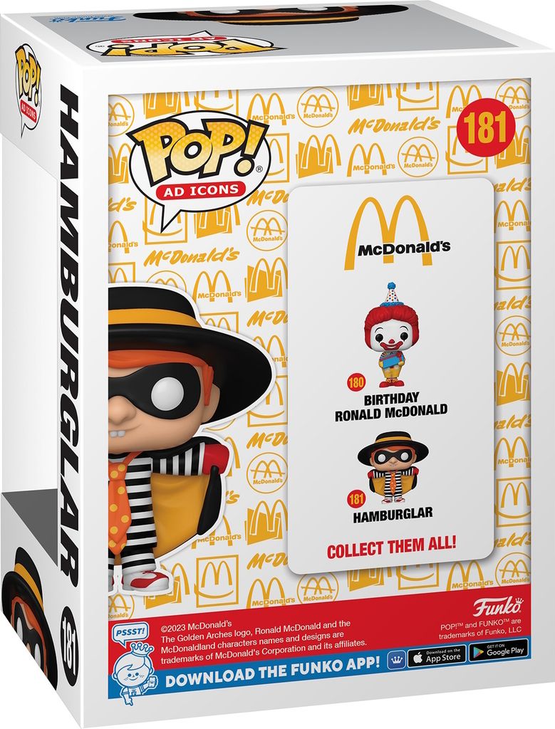 Figurine Pop McDonald's pas cher : McDonalds McNugget - Pack 5