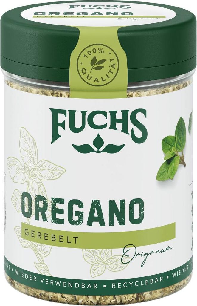 Oregano gerebelt