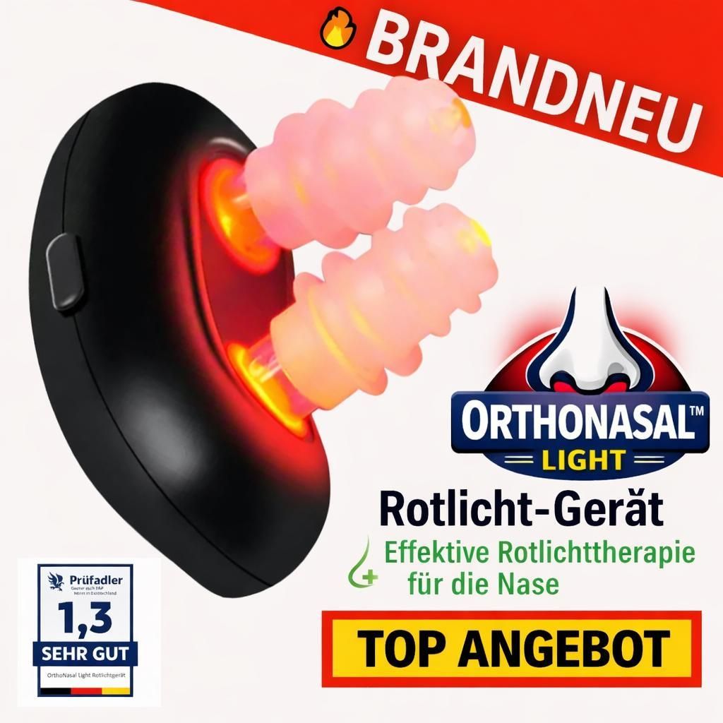 OrthoNasal™ Light – terapia červeným svetlom pri rinitíde, Obrázok produktu 