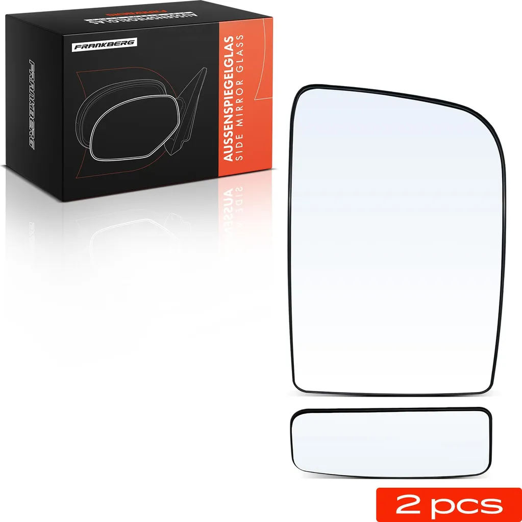 Frankberg 2x Verre de Rétroviseur Droit pour VW Crafter et MB Sprinter 906