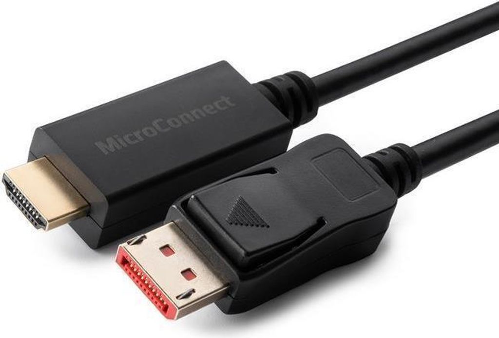 MicroConnect 4K DisplayPort 1.4 – HDMI 2.0 Kabel 2