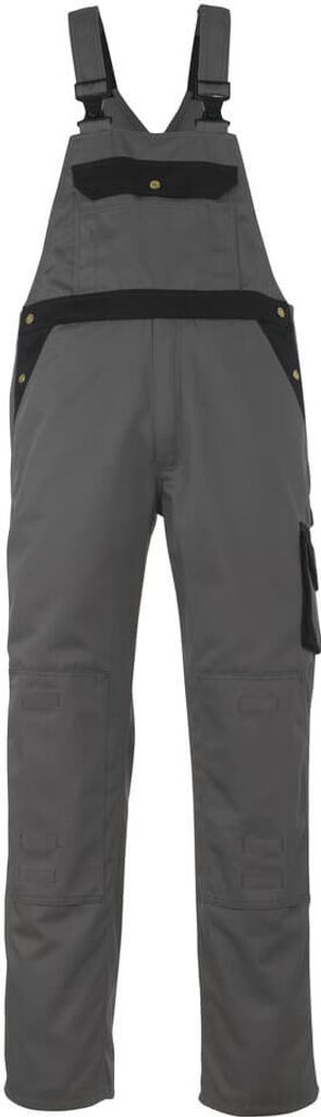 MASCOT Milano Latzhose Größe 90C70, anthrazit/schwarz | Packung (1 Stück)