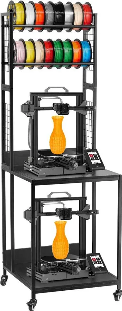 Support de filament 3D robuste à 4 étages pour bobines de 1kg et 2kg - 10