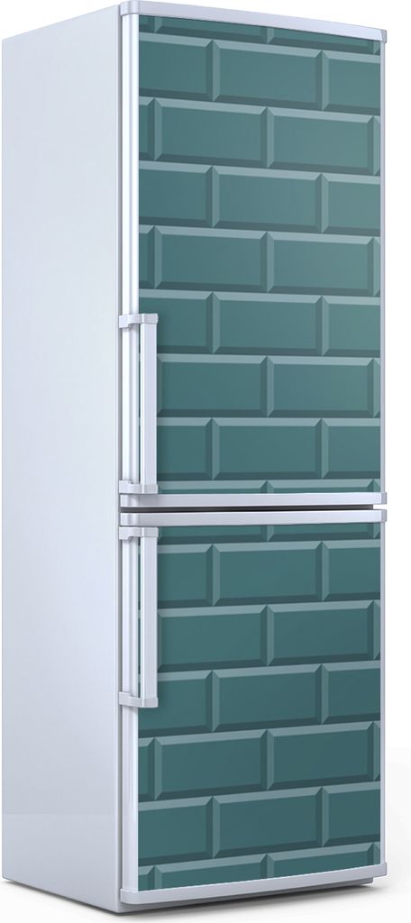Magnete Dekorative - 60 cm x 180 cm - Küche Magnetmatte Kühlschrankmagnete - Farbige Backstein Ziegel