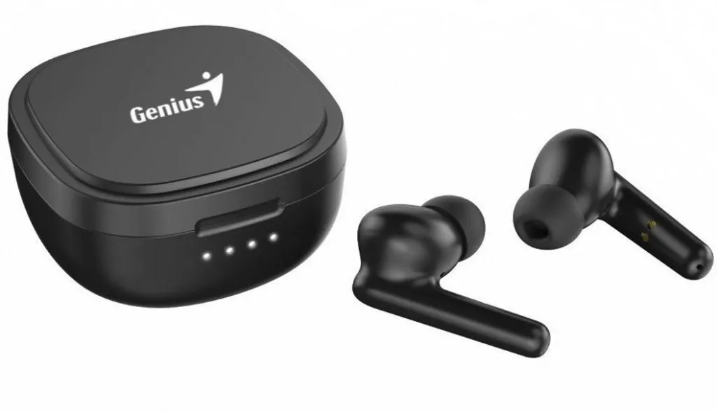 Auricolari TWS Genius HS-M910BT Bluetooth 5.3 Noise Cancelling Nero