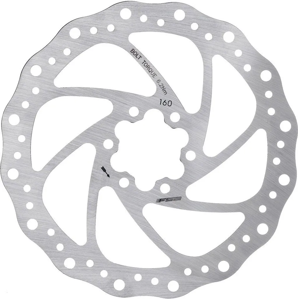 Disque de frein 160 mm FSA Afterburner pour VTT XC - Idéal pour les compétitions