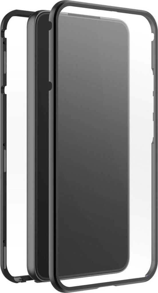Cover "360° Glass" für Samsung Galaxy S23, Schwarz (00220372)